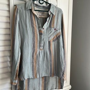 Ace and Jig long sleeve blouse. Large